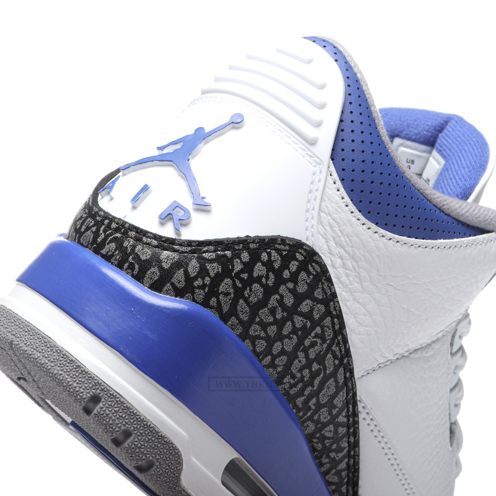 TBkicks Air Jordan 3 Retro Racer Blue