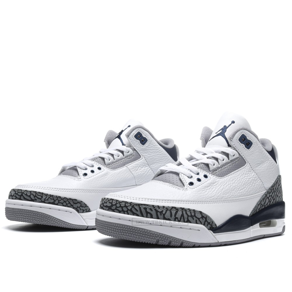 TBkicks Air Jordan 3 Retro Midnight Navy