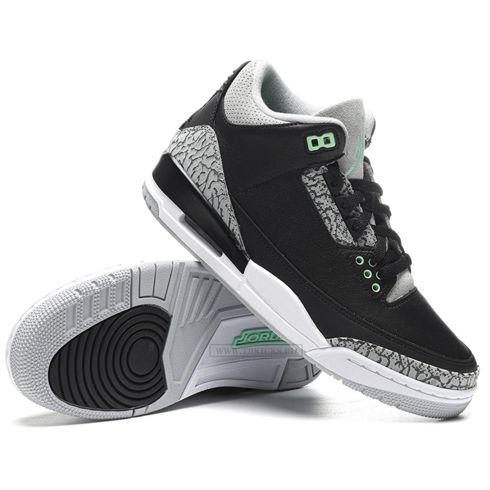 TBkicks Air Jordan 3 Retro Green Glow