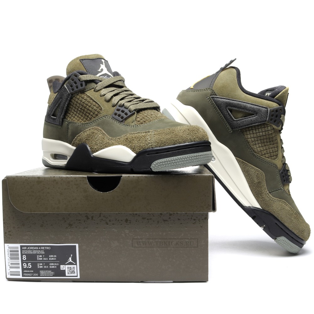 TBkicks Air Jordan 4 Retro SE Craft Medium Olive
