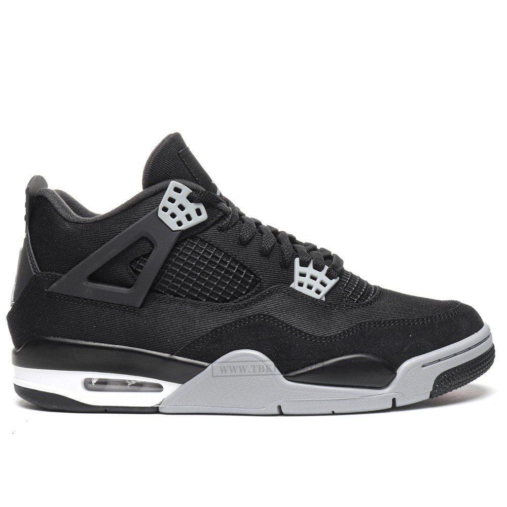 TBkicks Air Jordan 4 Retro SE Black Canvas