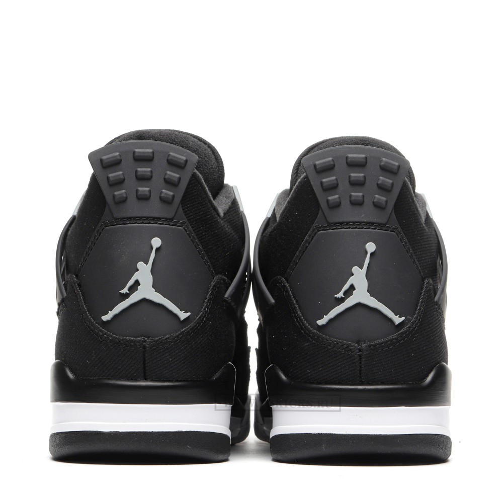 TBkicks Air Jordan 4 Retro SE Black Canvas
