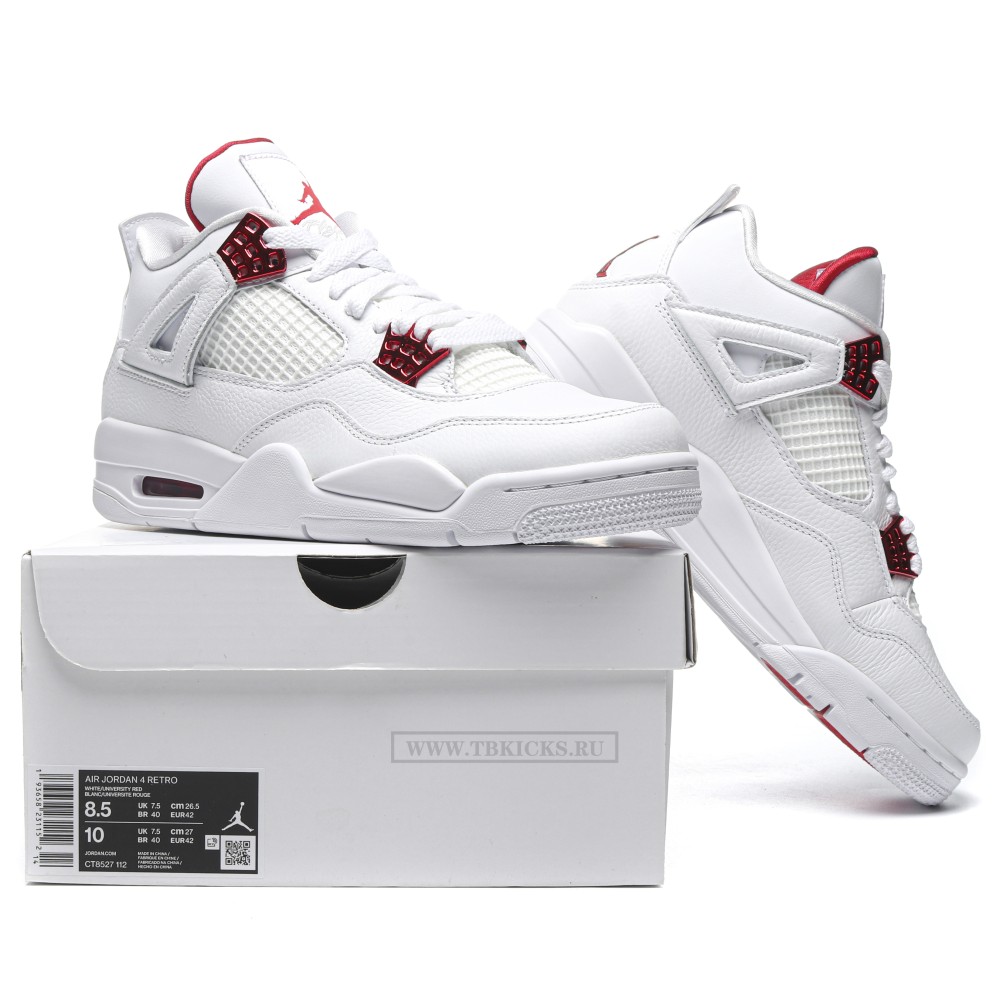 TBkicks Air Jordan 4 Metallic Red