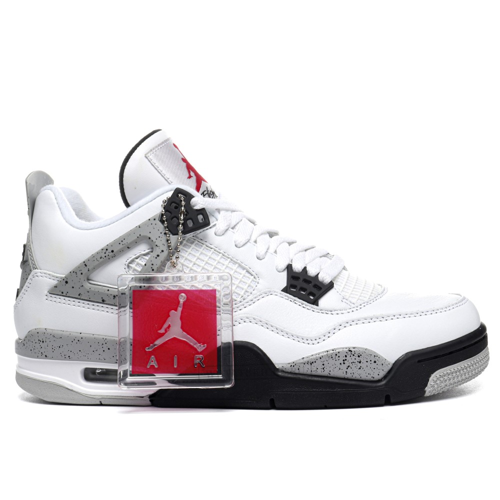 TBkicks Air Jordan 4 White Cement
