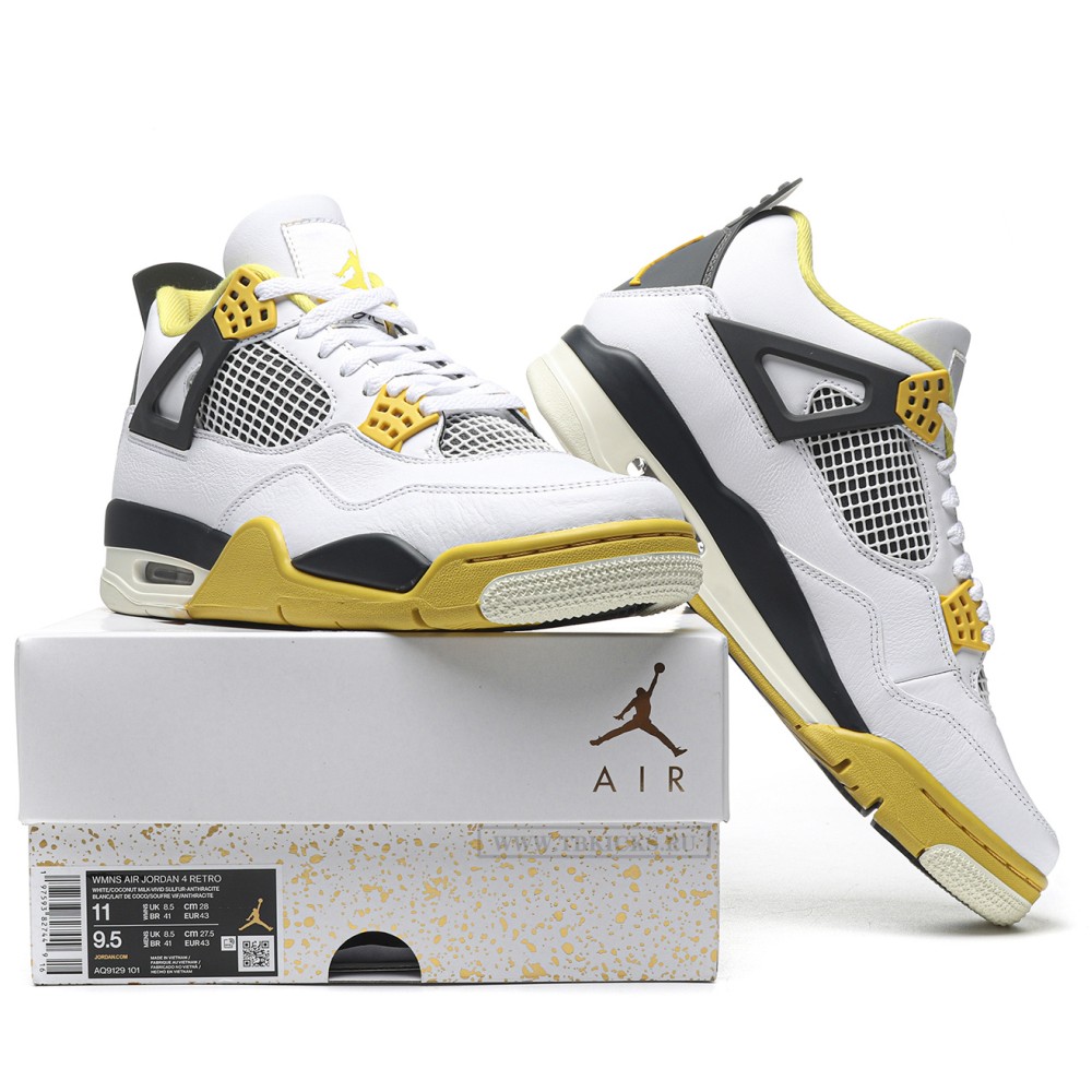 TBkicks Air Jordan 4 Retro Vivid Sulfur