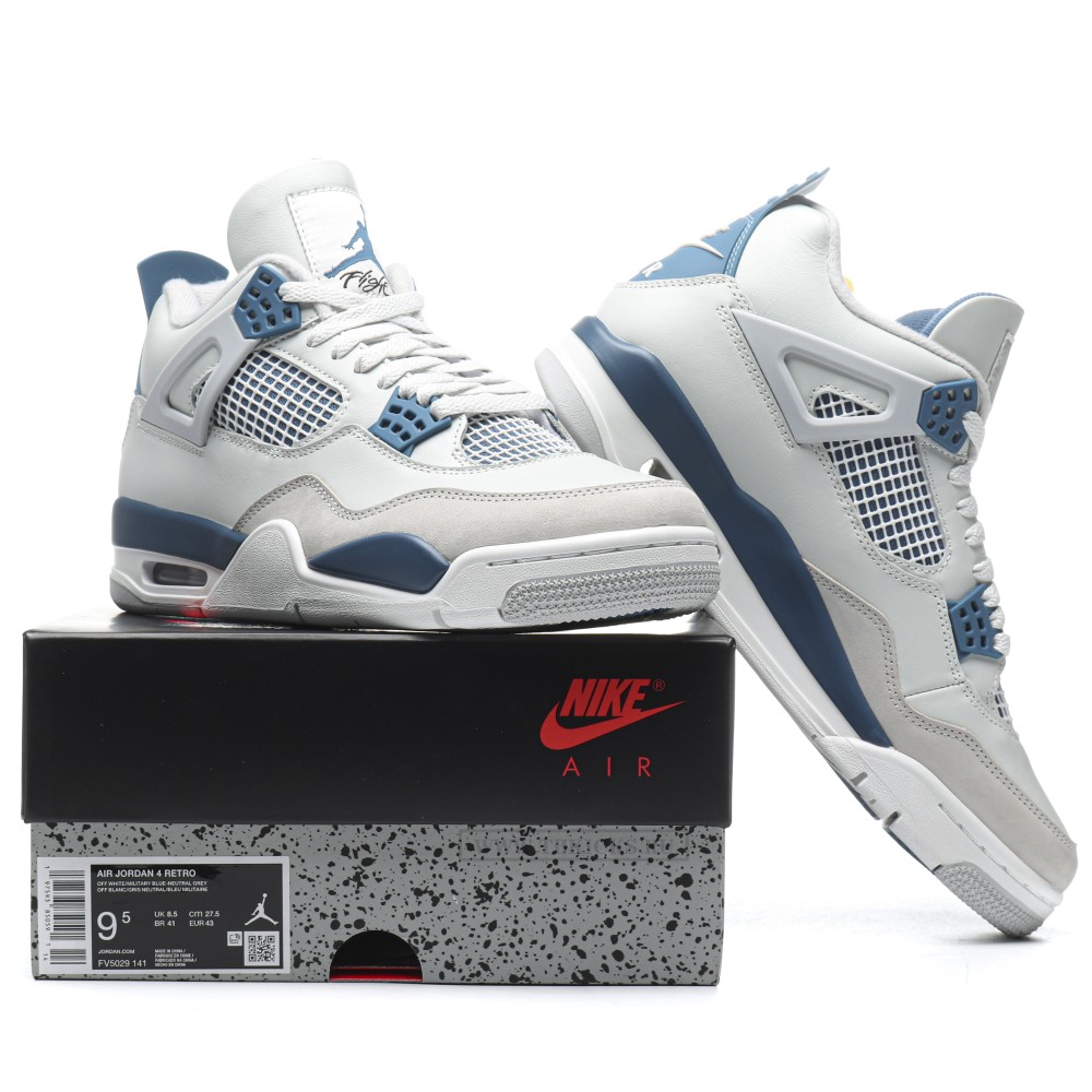 TBkicks Air Jordan 4 Retro Military Blue (2024)