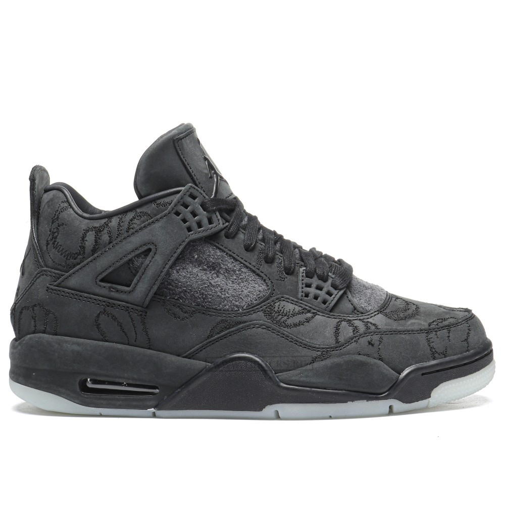 TBkicks Air Jordan 4 Retro Kaws Black