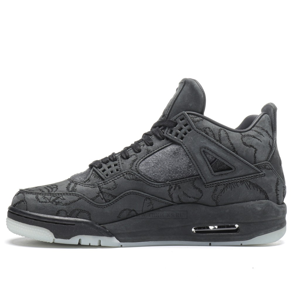 TBkicks Air Jordan 4 Retro Kaws Black