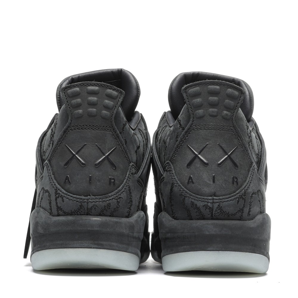 TBkicks Air Jordan 4 Retro Kaws Black