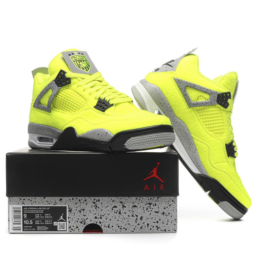 TBkicks Air Jordan 4 Retro Fluorescent Green