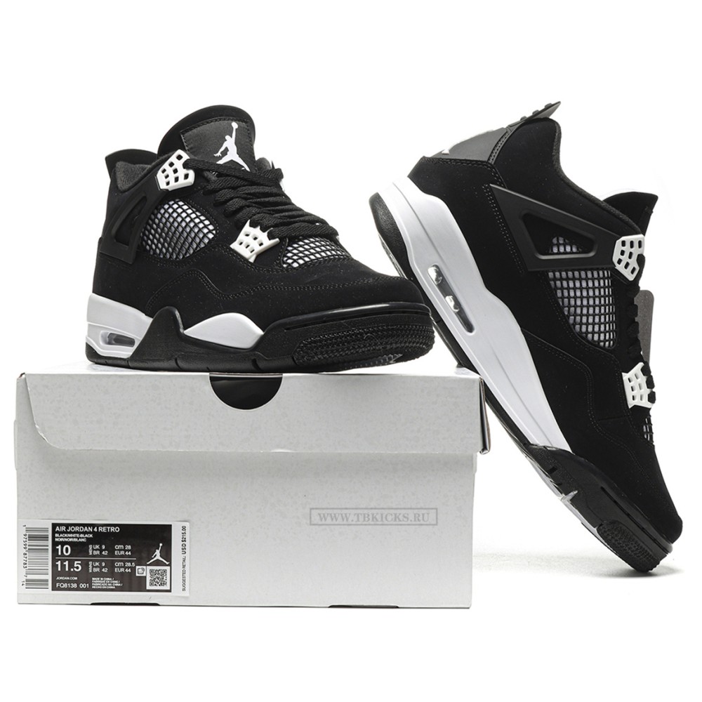 TBkicks Air Jordan 4 Retro White Thunder