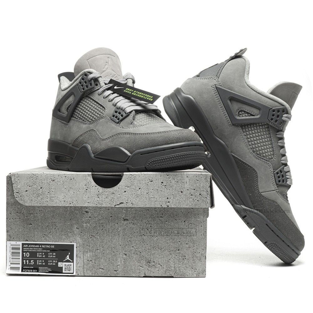 TBkicks Air Jordan 4 Retro SE Paris Olympics Wet Cement