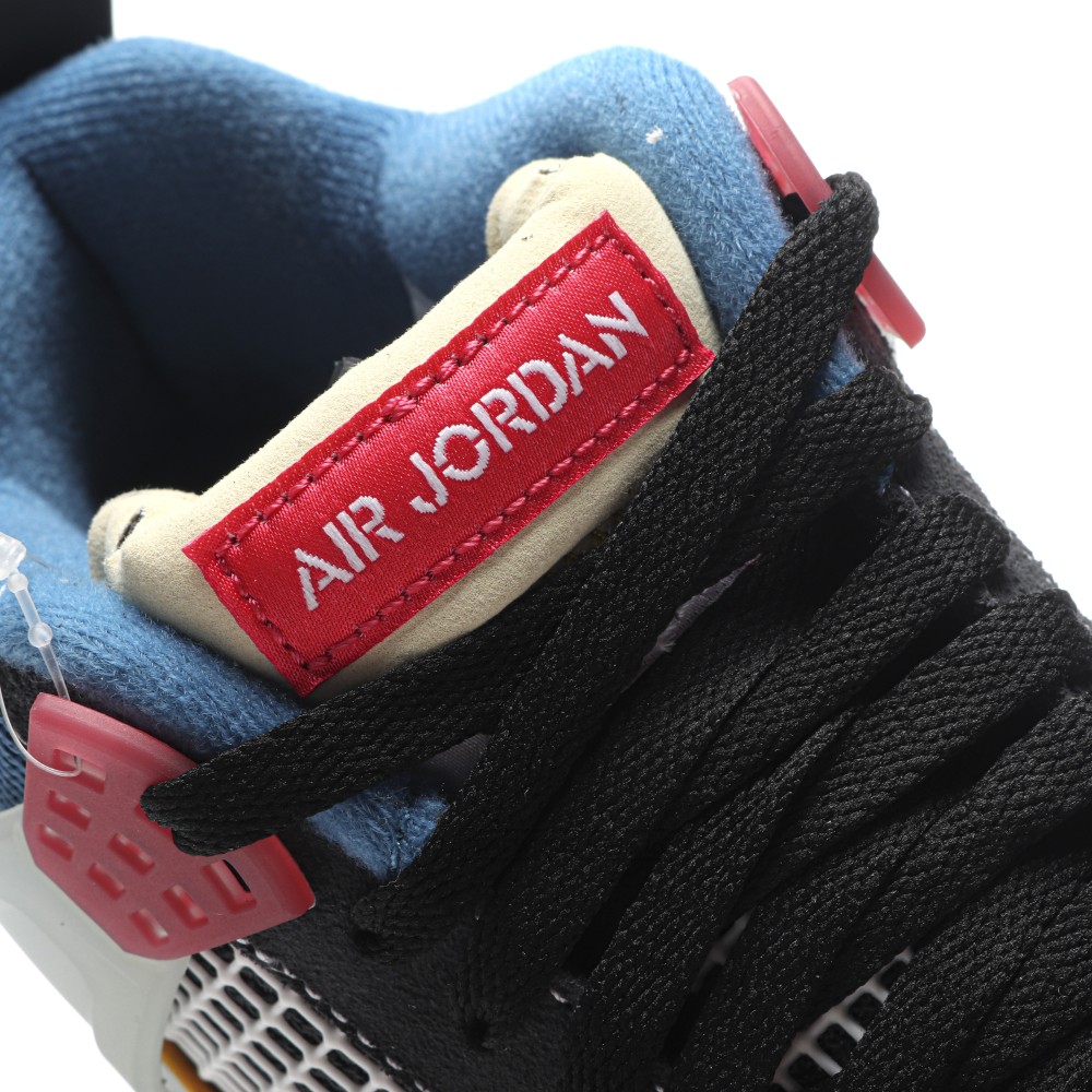 TBkicks Union x Air Jordan 4 Off Noir