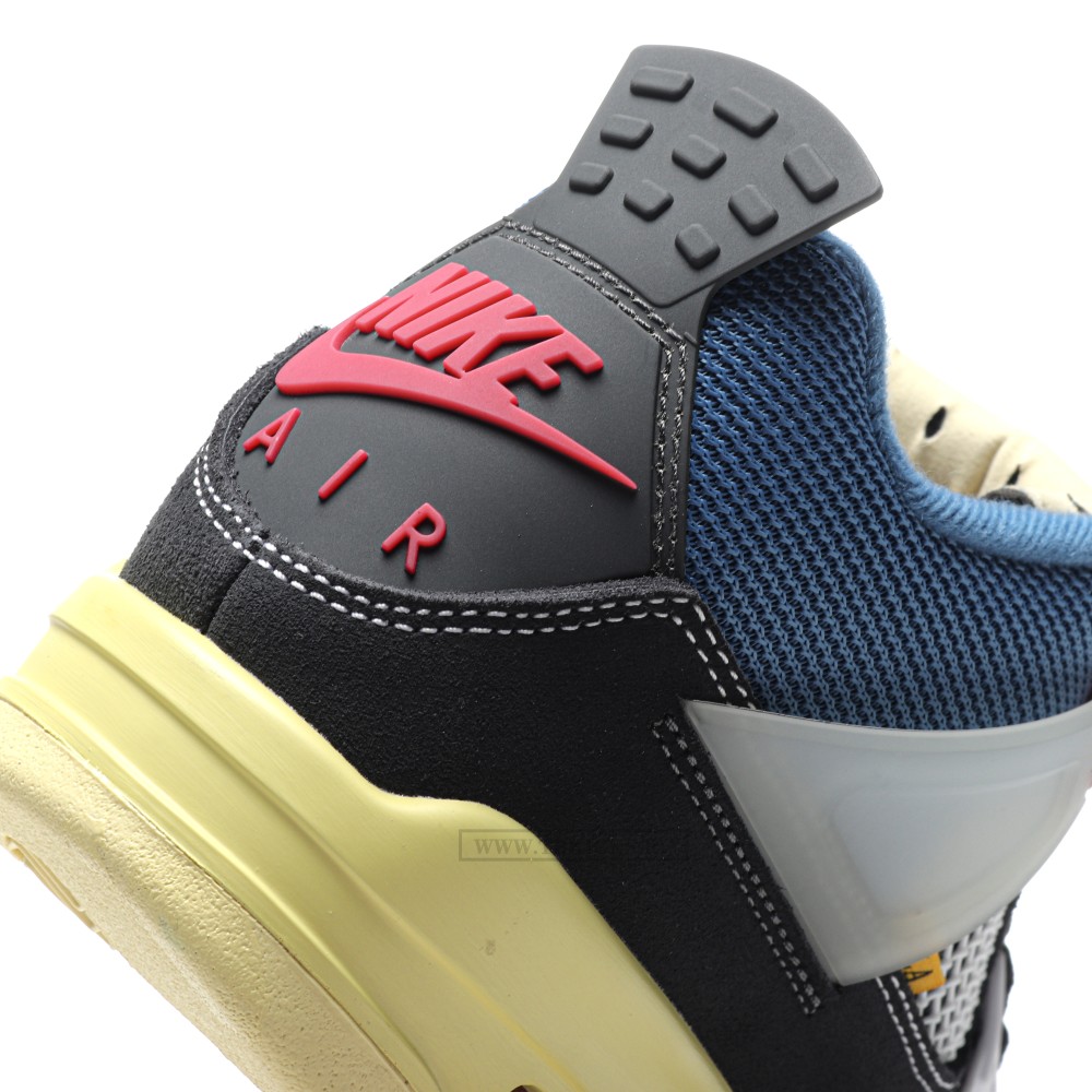 TBkicks Union x Air Jordan 4 Off Noir