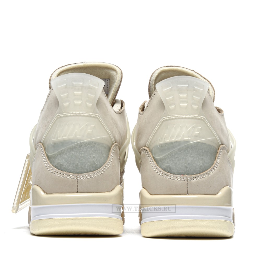TBkicks WMS Off White X Air Jordan 4 Sail