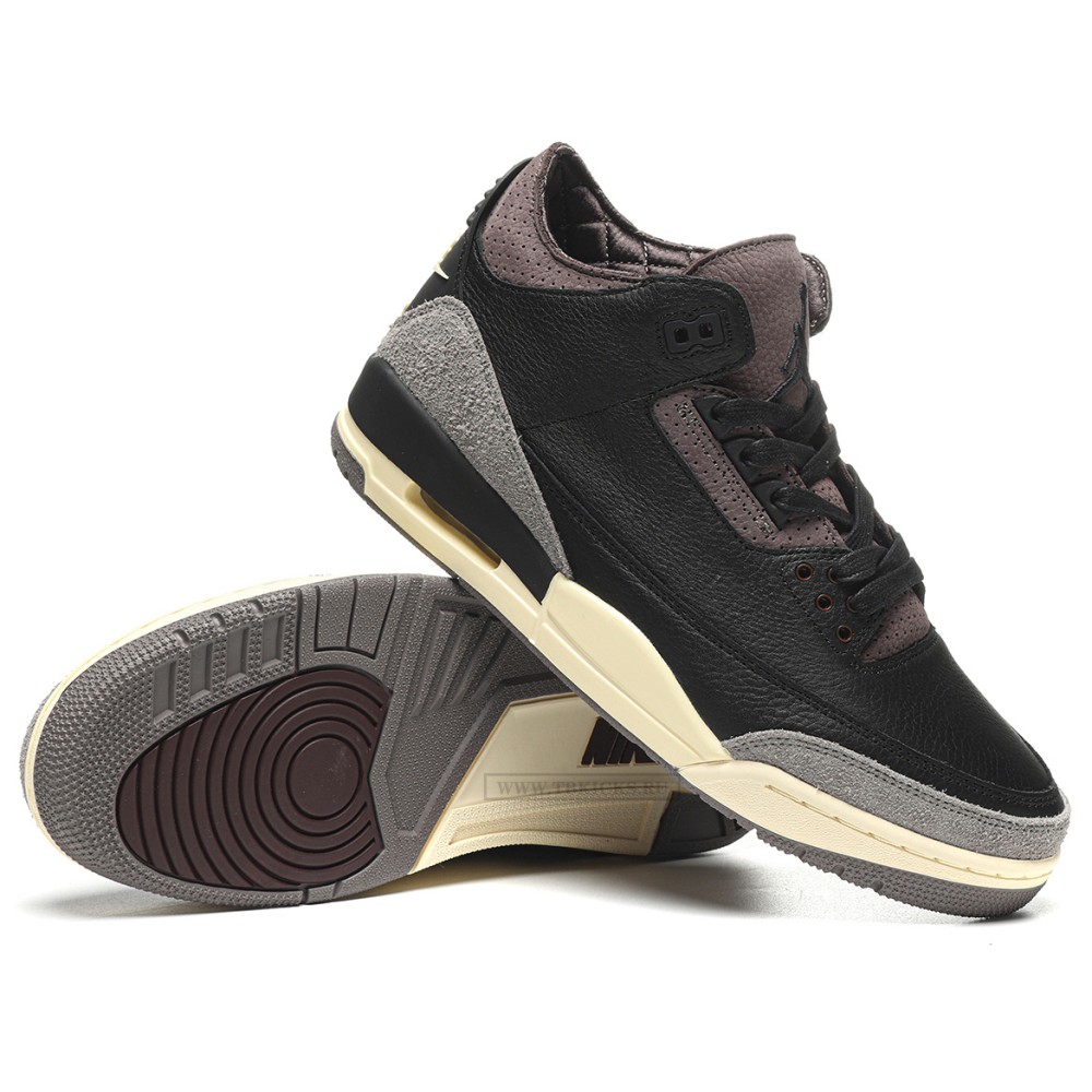 TBkicks Air Jordan 3 Retro OG SP A Ma Maniére Black Violet Ore