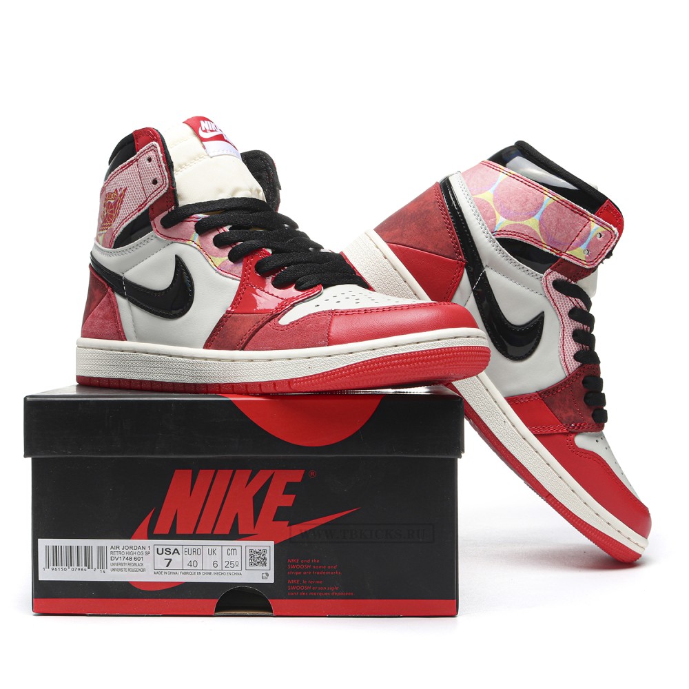 TBkicks Air Jordan 1 Retro High OG Spider-Man Across the Spider-Verse