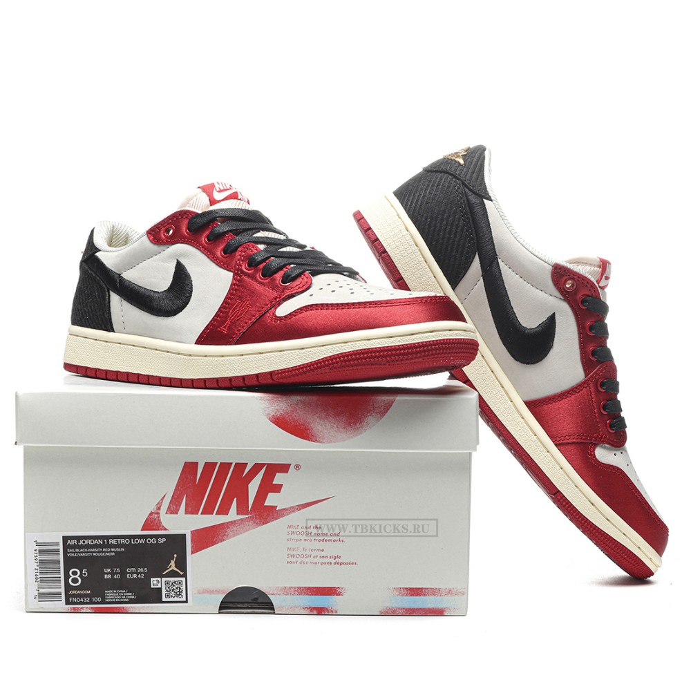 TBkicks Air Jordan 1 Retro Low OG Trophy Room Away