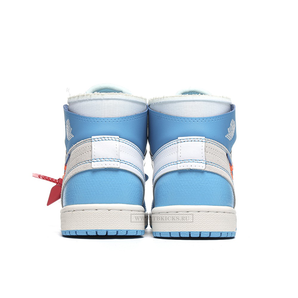 TBkicks Off-White Air Jordan 1 University Blue