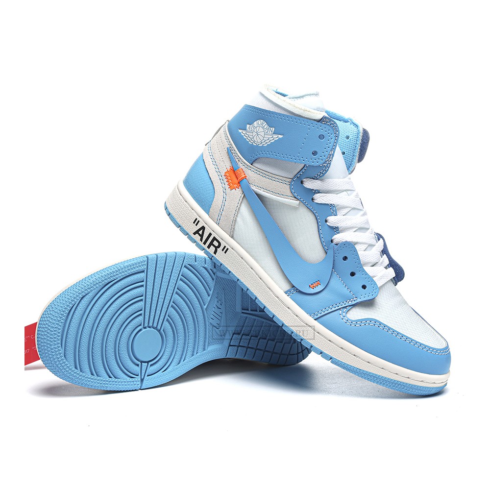 TBkicks Off-White Air Jordan 1 University Blue
