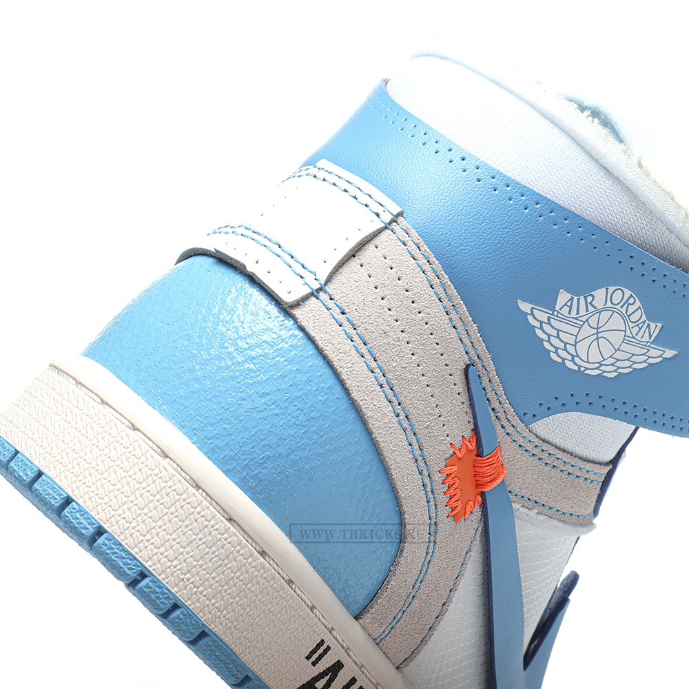 TBkicks Off-White Air Jordan 1 University Blue