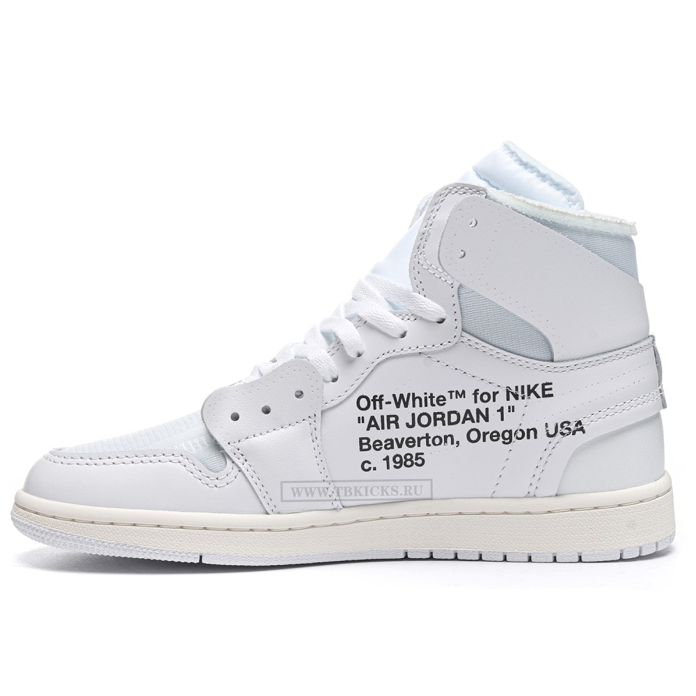 TBkicks Off-White Air Jordan 1 Euro