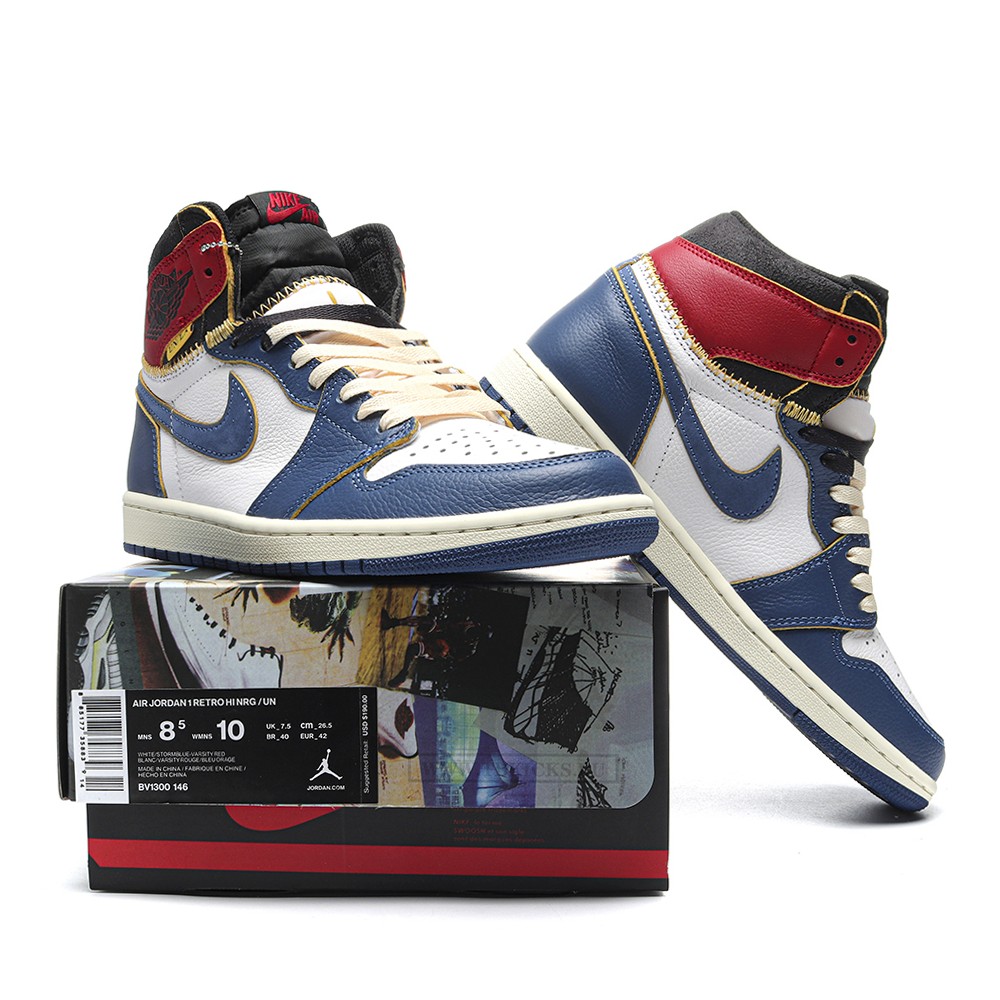 TBkicks Jordan 1 Union Los Angeles Storm Blue