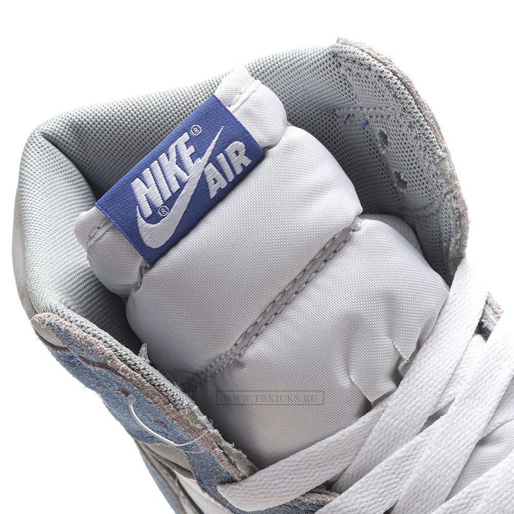 TBkicks Air Jordan 1 Hyper Royal Smoke Grey