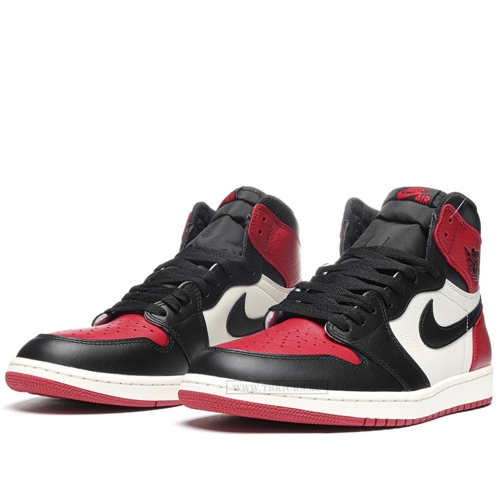 TBkicks Air Jordan 1 Bred Toe