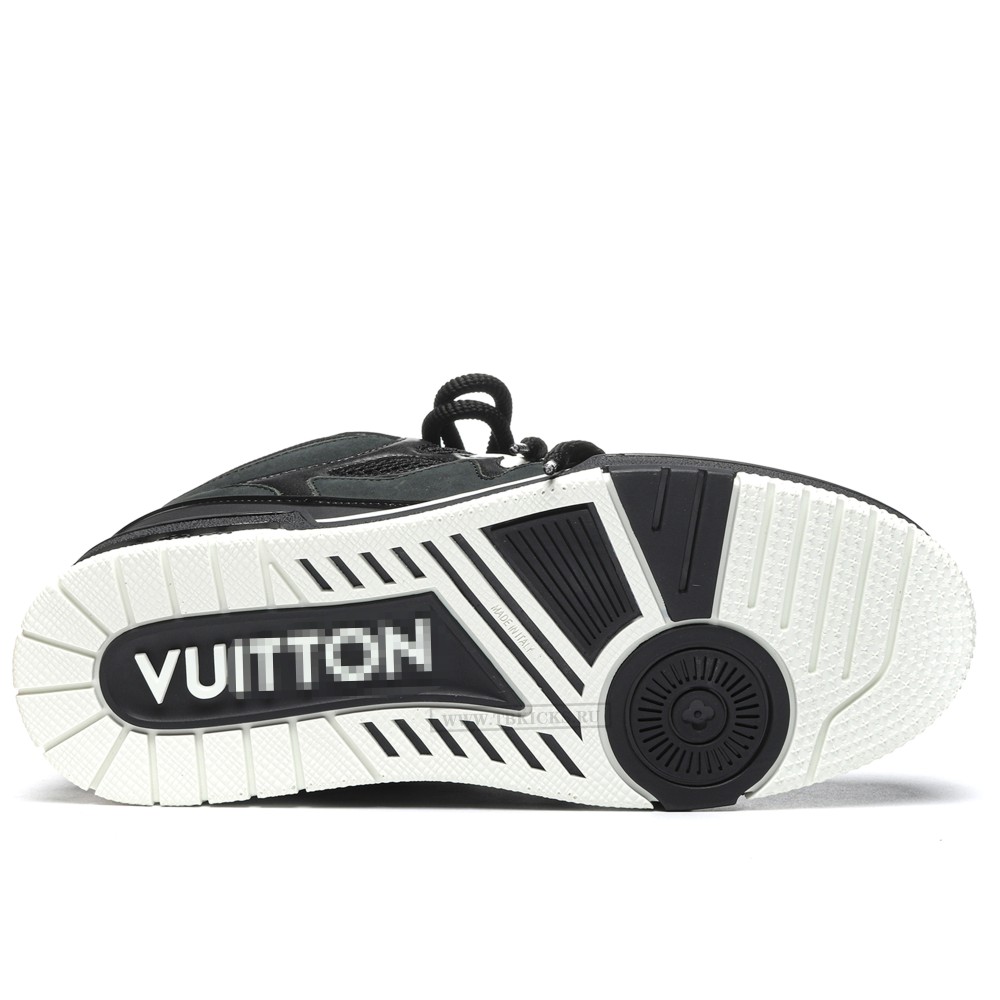 TBkicks L0*1S V*1TT0N Skate Sneaker Black White