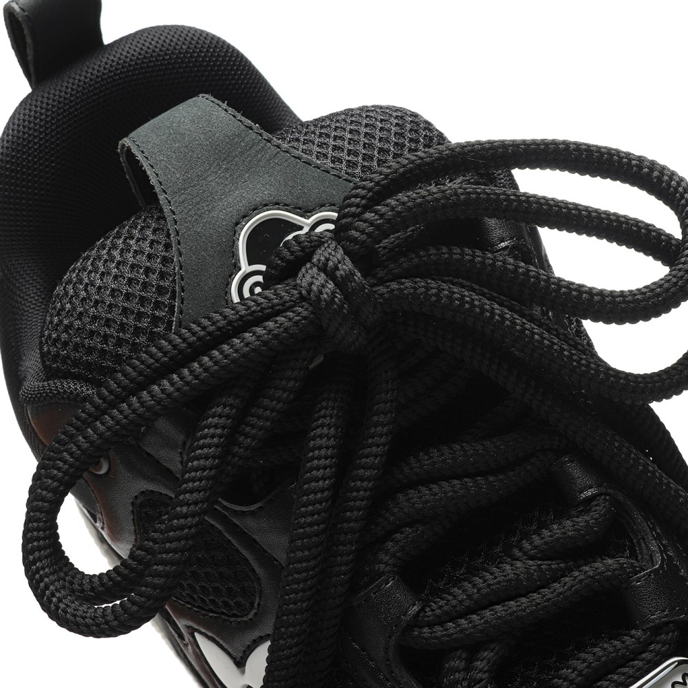 TBkicks L0*1S V*1TT0N Skate Sneaker Black White