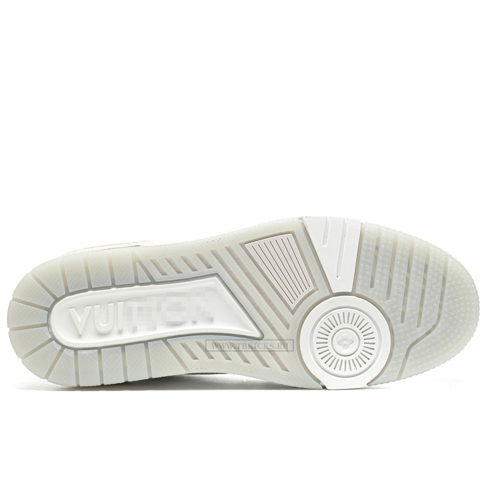 TBkicks L0*1S V*1TT0N Trainer White Signature