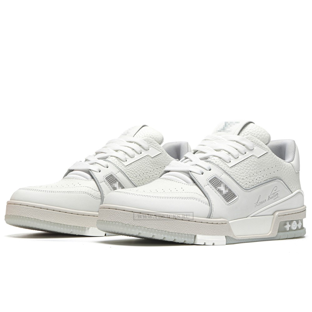 TBkicks L0*1S V*1TT0N Trainer White Signature