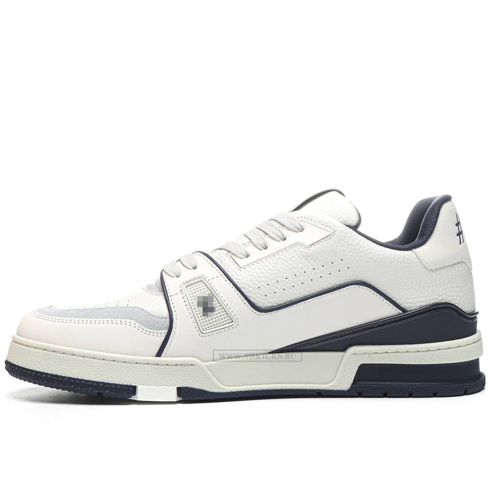 TBkicks L0*1S V*1TT0N Trainer #54 Signature White Marine