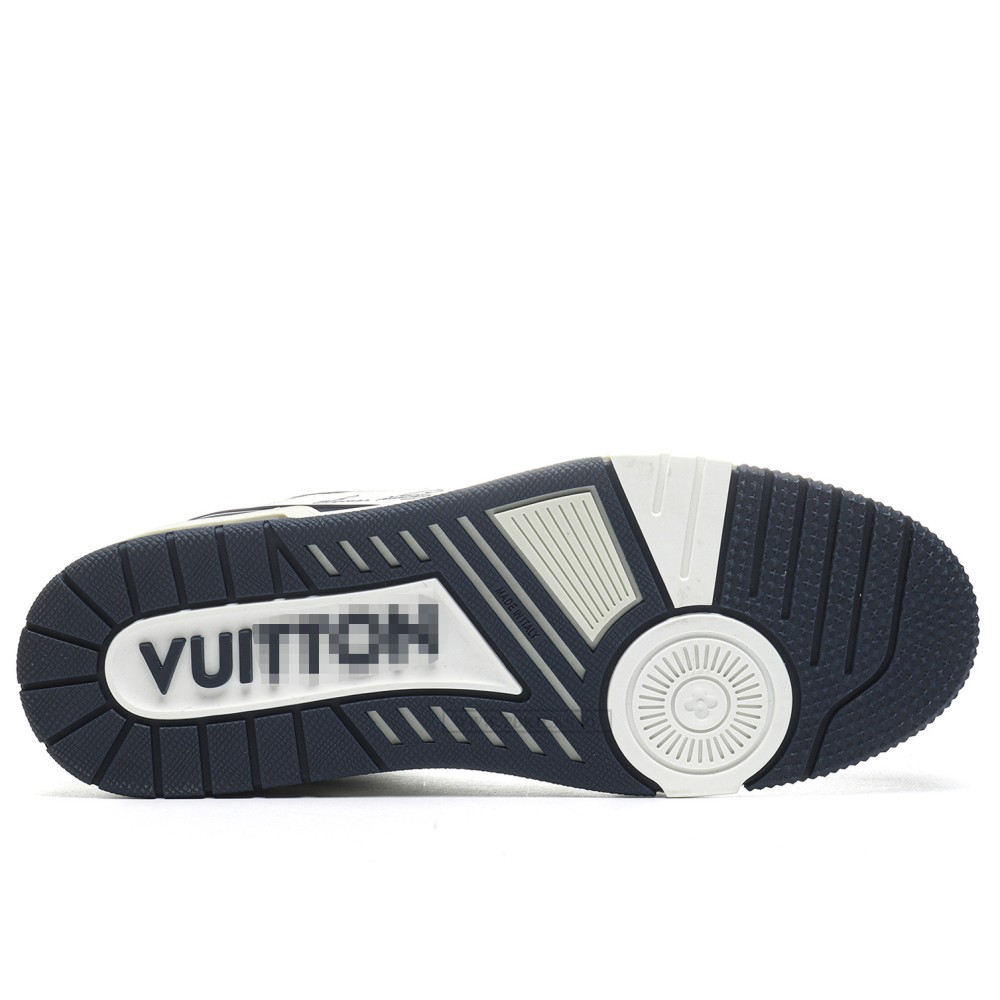 TBkicks L0*1S V*1TT0N Trainer #54 Signature White Marine