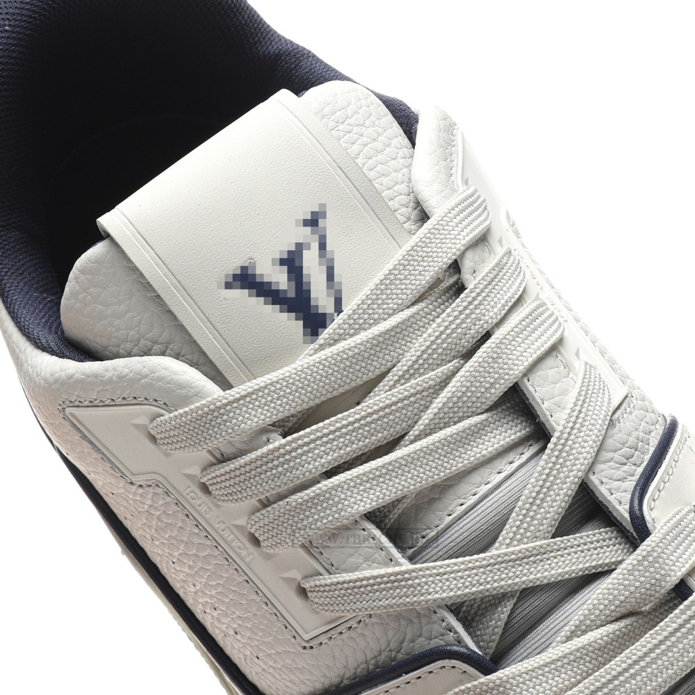 TBkicks L0*1S V*1TT0N Trainer #54 Signature White Marine