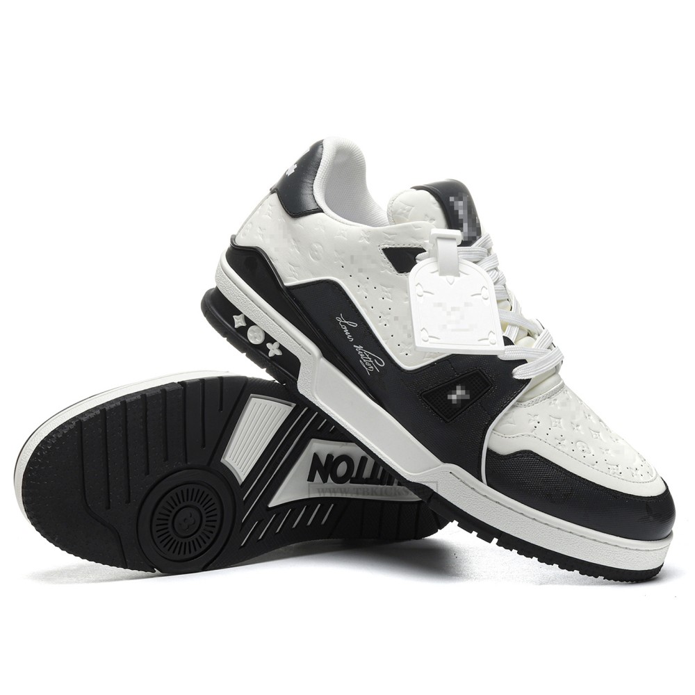 TBkicks L0*1S V*1TT0N Trainer #54 Black White