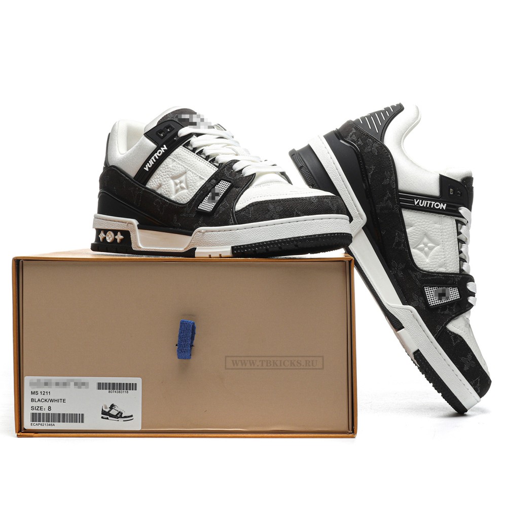 TBkicks L0*1S V*1TT0N Trainer White Black