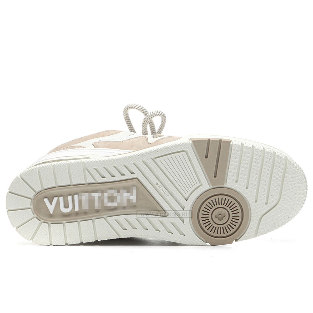TBkicks L0*1S V*1TT0N Skate Sneaker Beige White