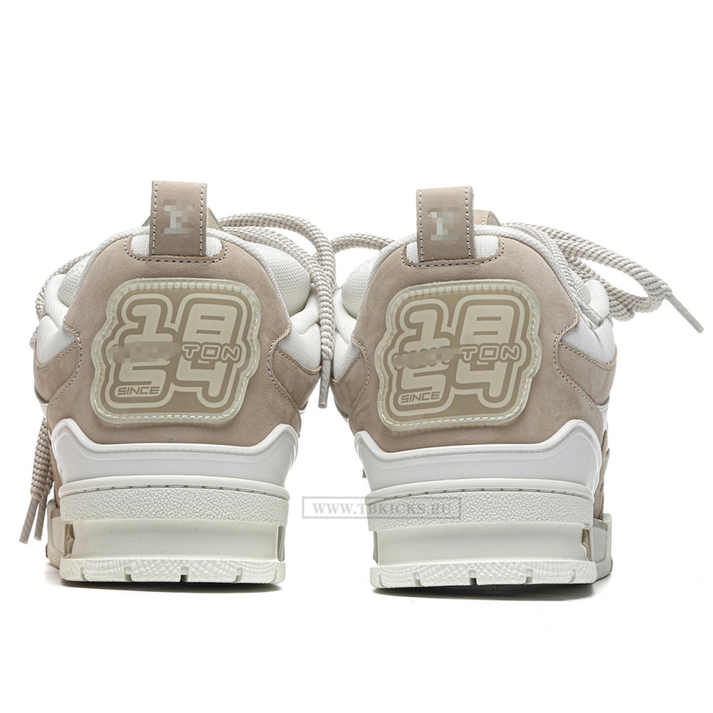 TBkicks L0*1S V*1TT0N Skate Sneaker Beige White