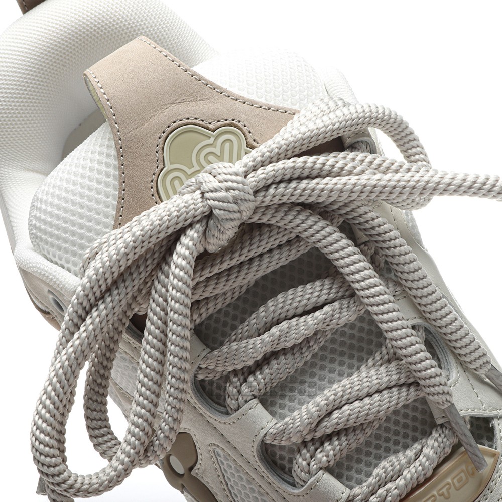 TBkicks L0*1S V*1TT0N Skate Sneaker Beige White