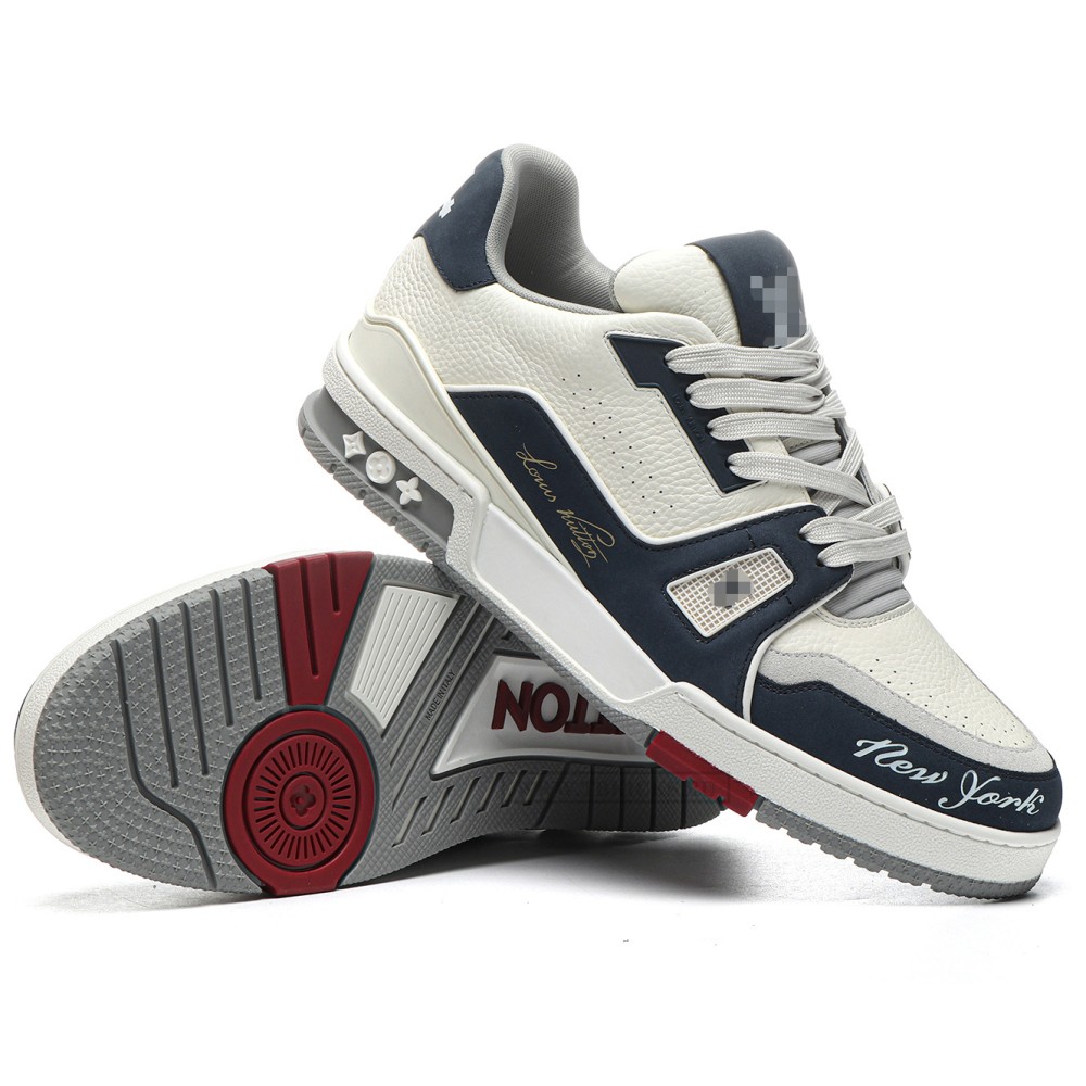 TBkicks L0*1S V*1TT0N Trainer #54 Signature White/Blue/Red