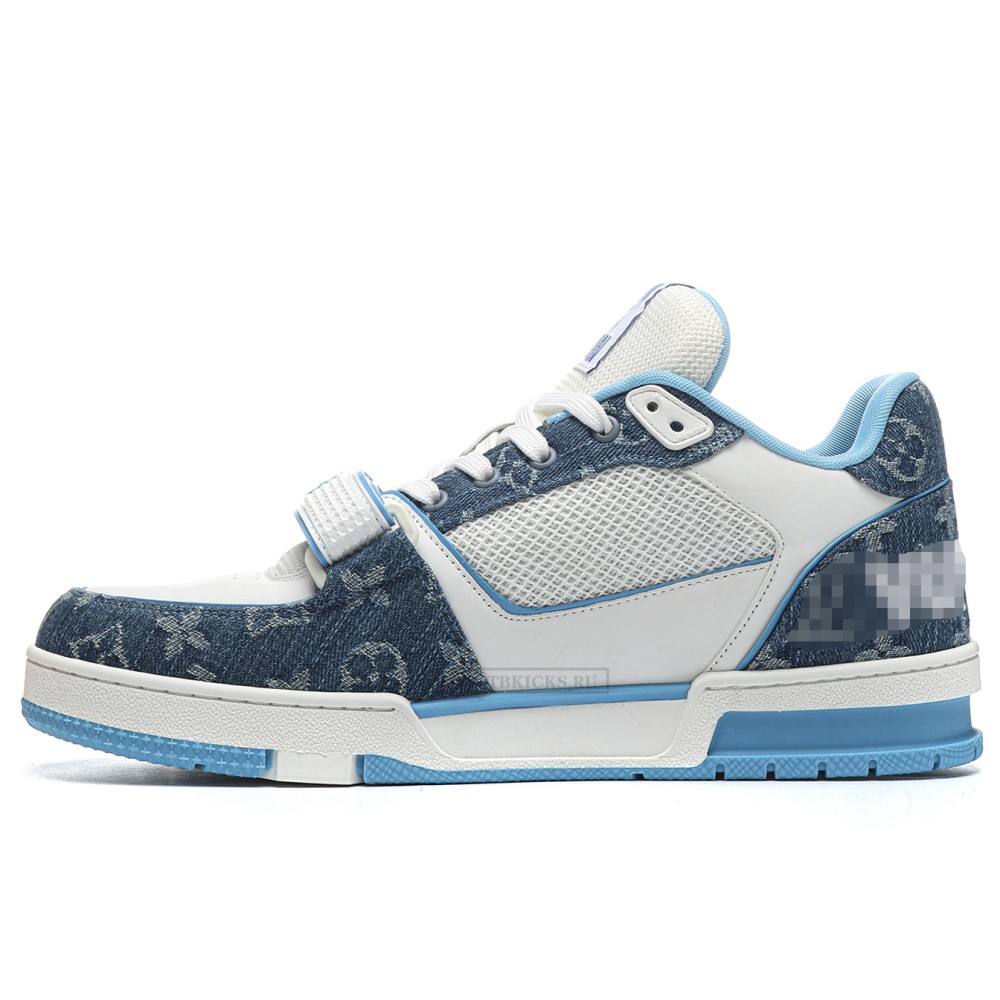 TBkicks L0*1S V*1TT0N Trainer Monogram Denim