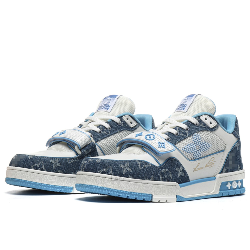 TBkicks L0*1S V*1TT0N Trainer Monogram Denim