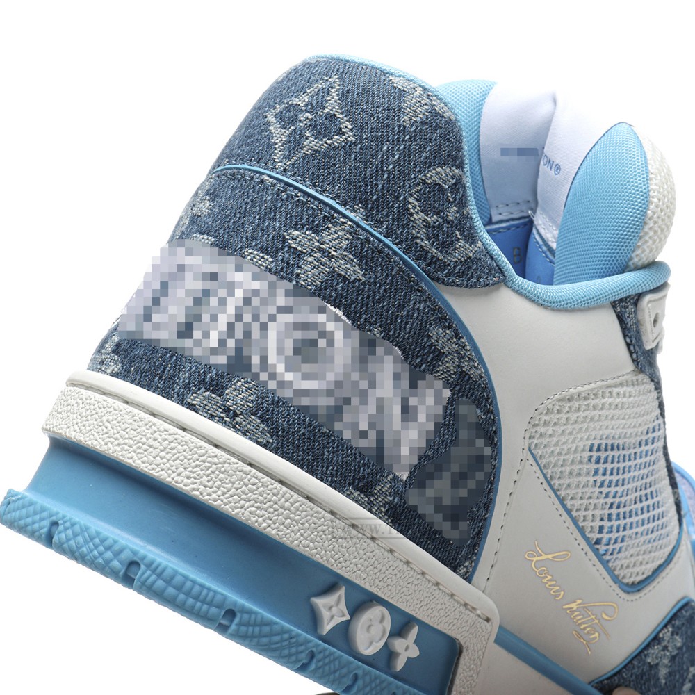 TBkicks L0*1S V*1TT0N Trainer Monogram Denim