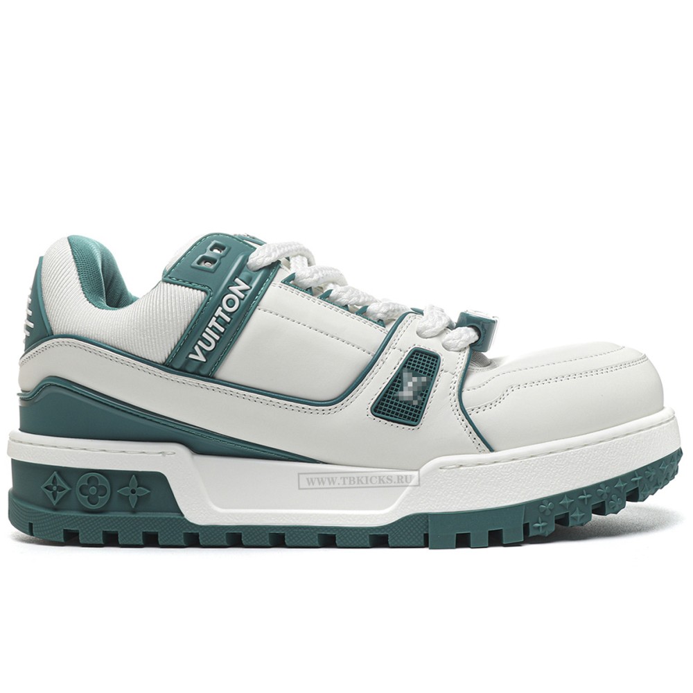 TBkicks L0*1S V*1TT0N Trainer Maxi Sneaker White Green