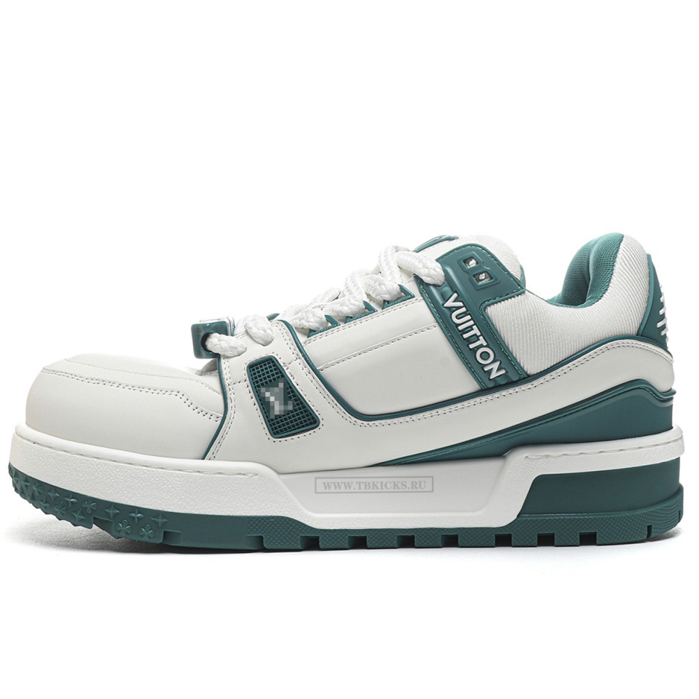 TBkicks L0*1S V*1TT0N Trainer Maxi Sneaker White Green