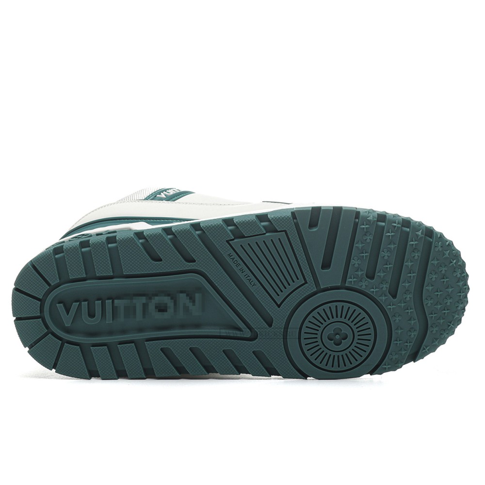 TBkicks L0*1S V*1TT0N Trainer Maxi Sneaker White Green