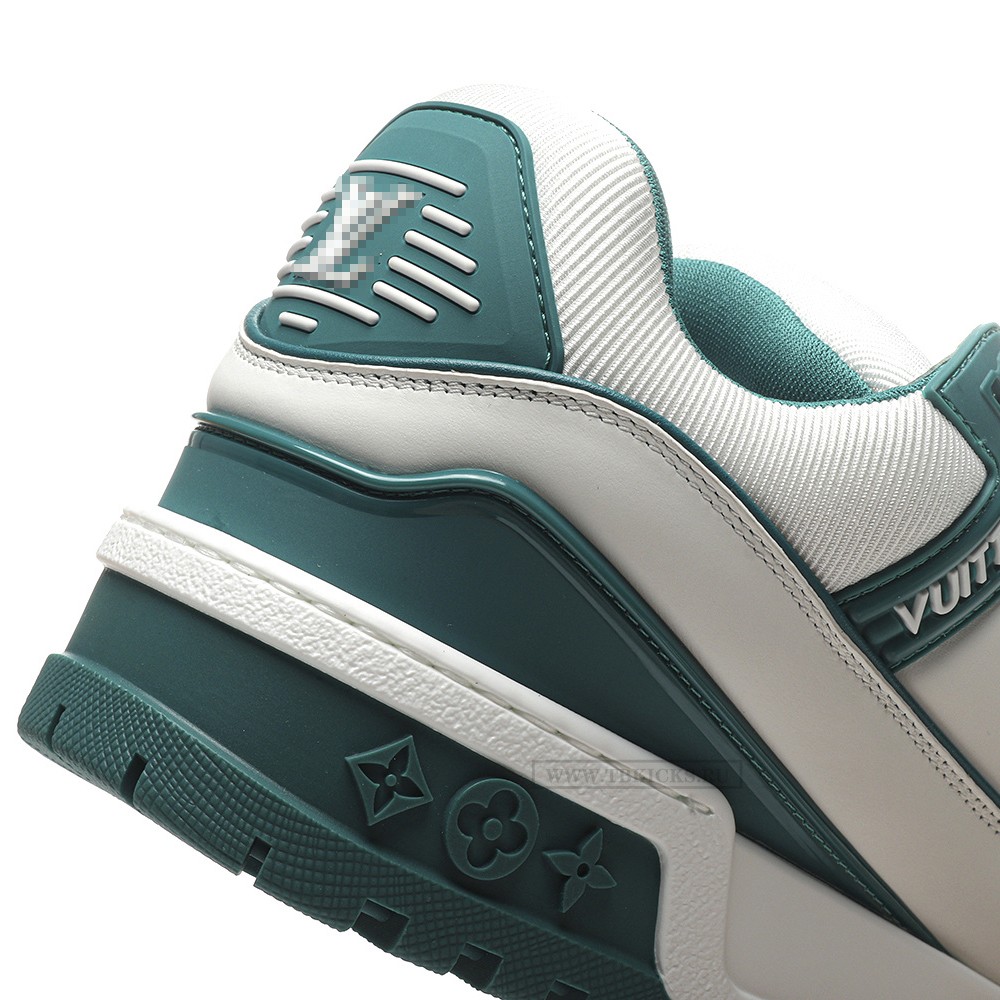 TBkicks L0*1S V*1TT0N Trainer Maxi Sneaker White Green