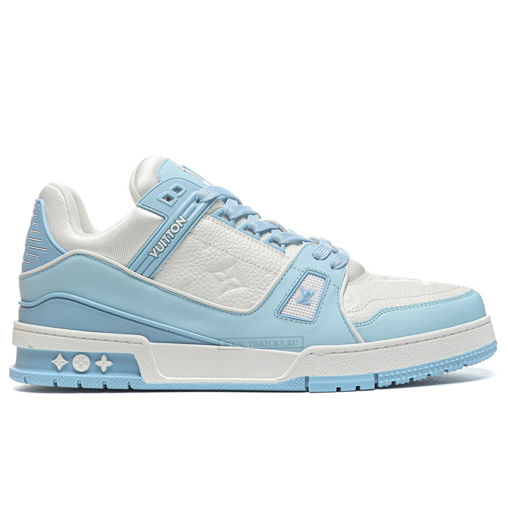 TBkicks L0*1S V*1TT0N Trainer White Sky Blue